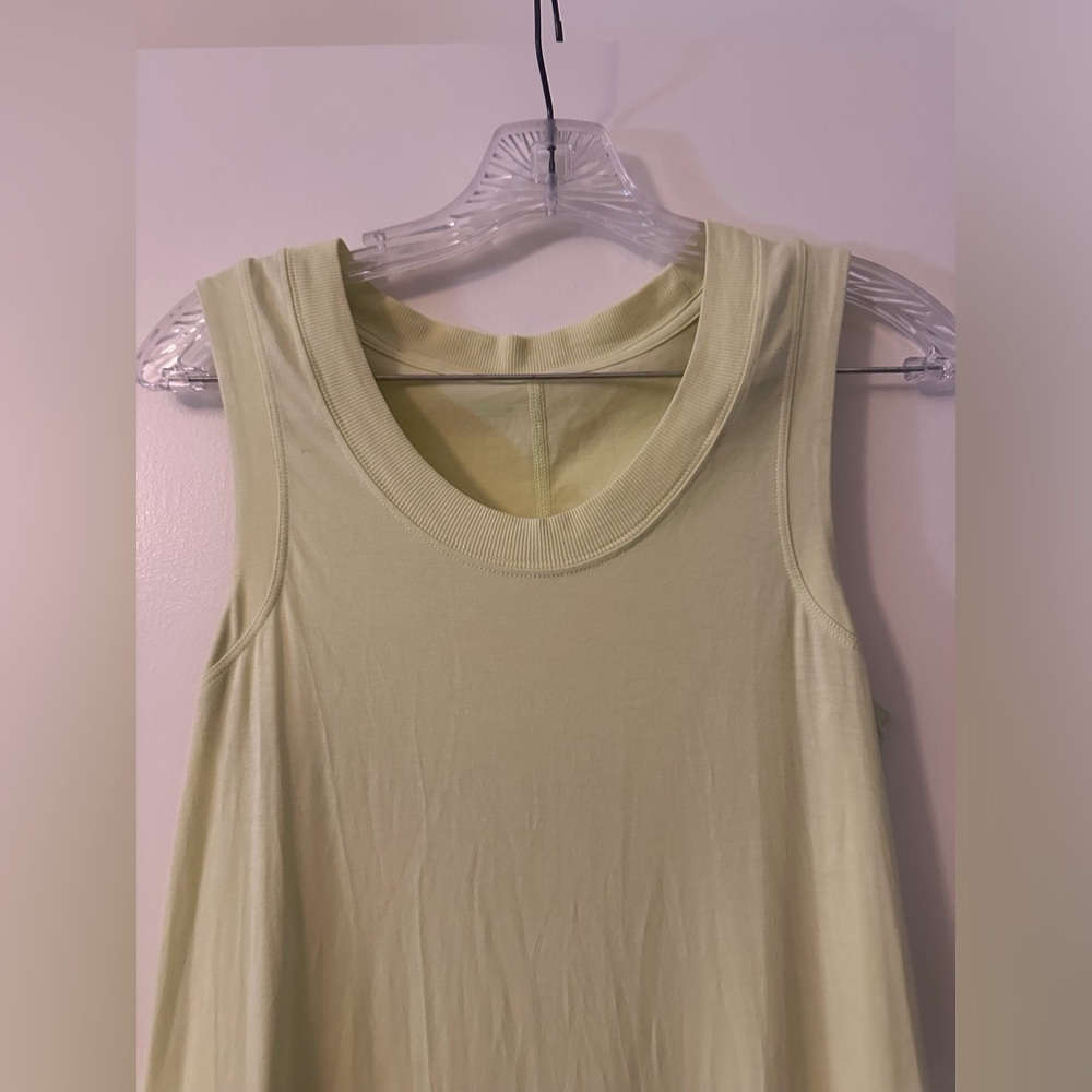 Lululemon All Yours Tank Maxi Dress Crispin Green size 4/6 - Picture 4 of 6